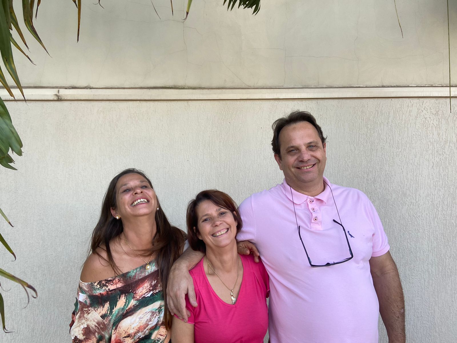 Andrea, Patrícia e Marcelo