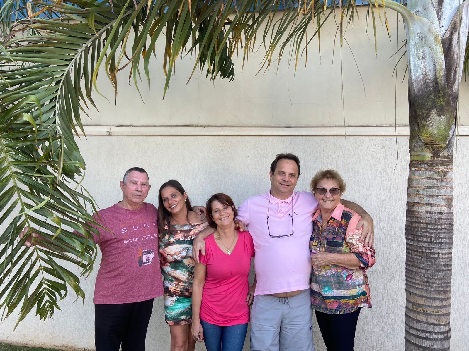 Arnaldo, Andrea, Patrícia, Marcelo e Antonia