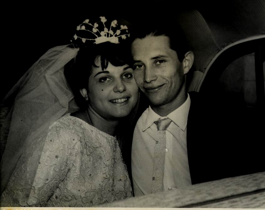 Foto casal Arnaldo e Antonia Maria