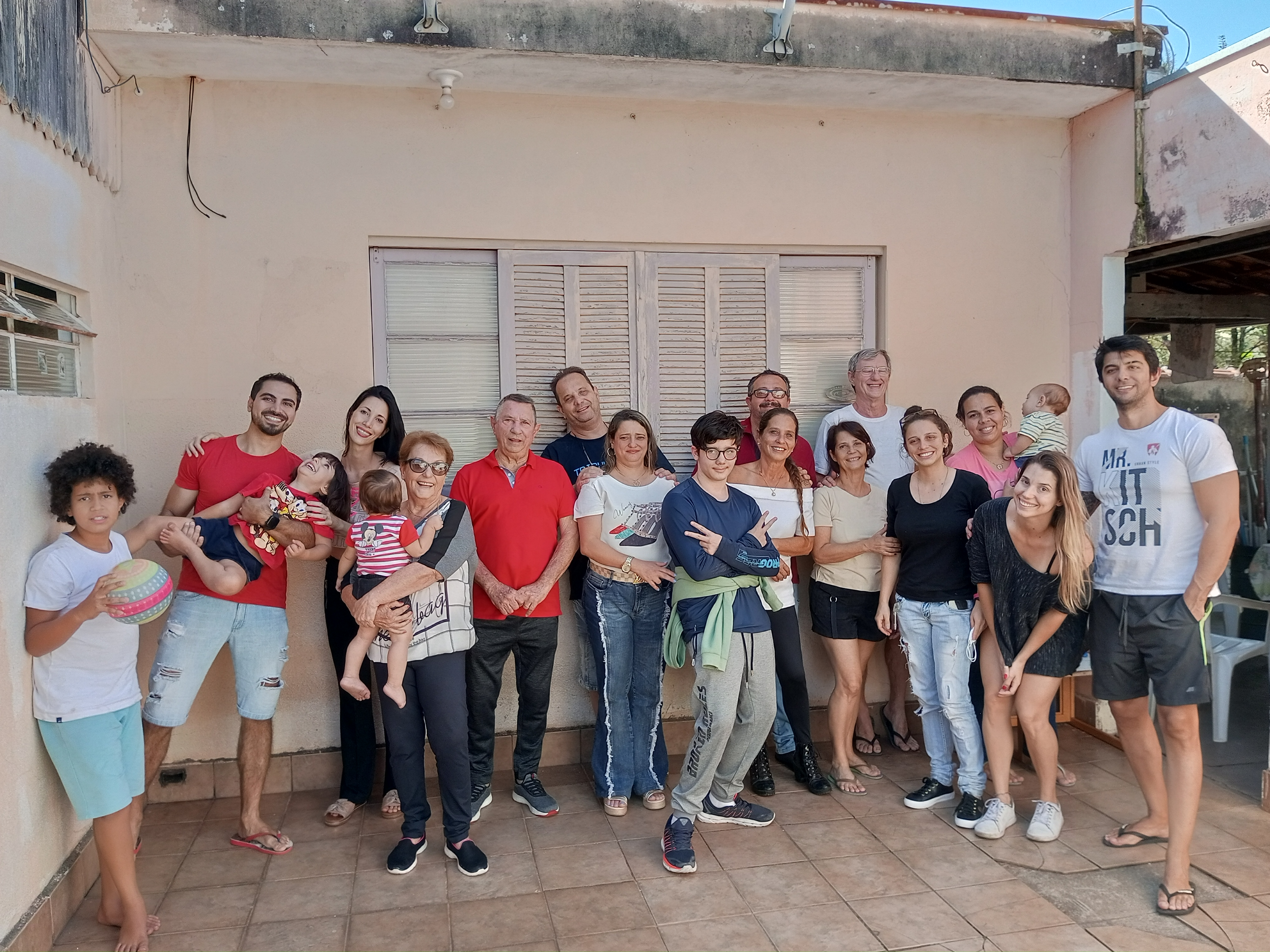Reunião na residencia do casal Sidnei/Patricia
